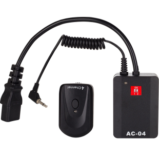 AC-04多通道无线引闪器套装影视闪光灯摄影棚影楼触发器通用型离机同步机顶热靴for佳能尼康相机拍照配件
