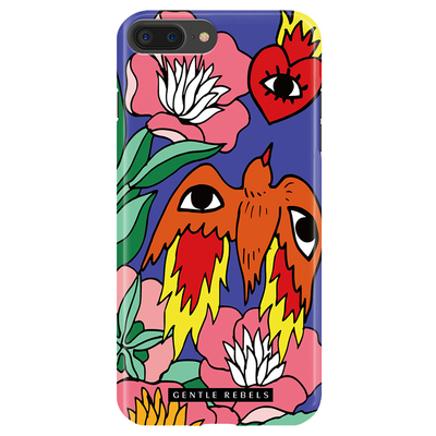 gentlerebels极简ins火焰手机壳