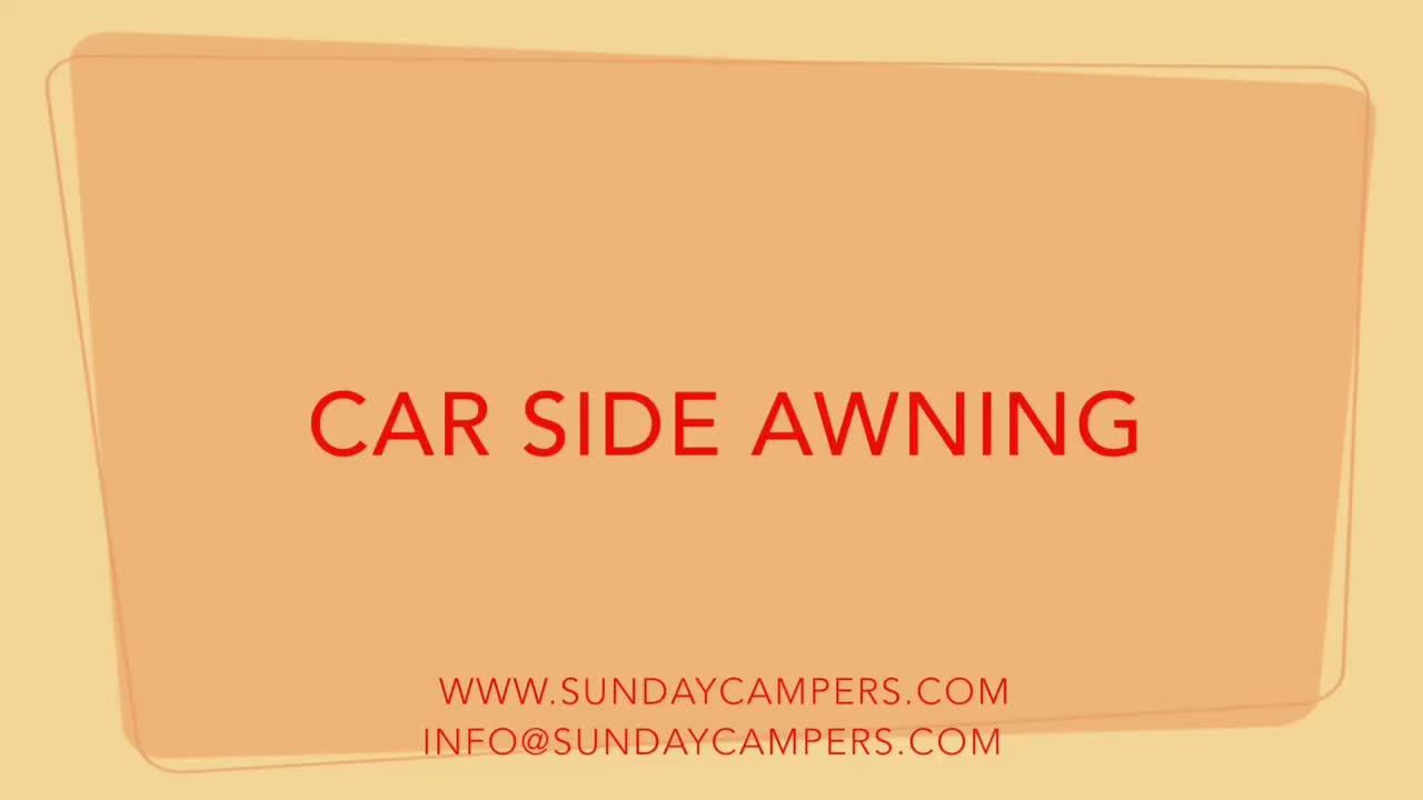 Outdoor Sun Shade Retractable Roof Awning For Travellers Buy Side