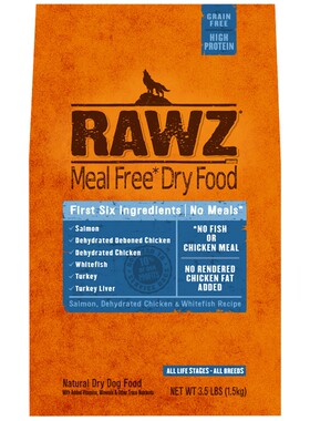 低脂全犬期狗粮慢煮鲜肉rawz