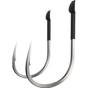 垂弦青鱼钩巨物大物歪嘴鱼钩海钓钩大号鱼钩进口黑坑加粗鲟鱼钩
