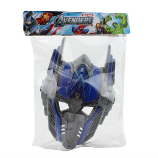 万圣节日发光面具男孩儿童披风盾牌幼儿园舞会表演出cos玩具套装