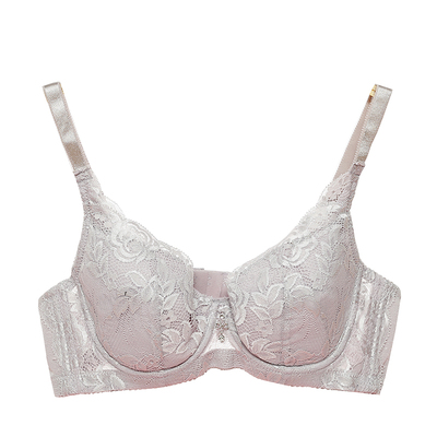 大胸显小全罩杯聚拢内衣薄款超薄