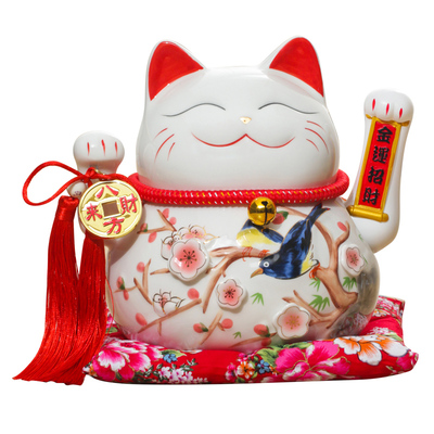 招财猫电动摇手店铺开业客厅送人