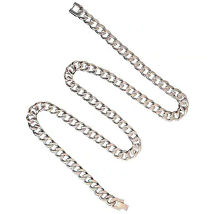 纯钛项链男钛合金个性健康超轻防过敏潮男钛金属军牌吊坠网红定制