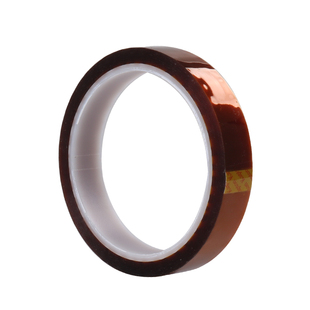 茶色金手指耐热抗高温双面胶带绝缘聚酰亚胺0.1mm厚单面离尘膜反复用无痕不残胶双面粘胶纸贴工业厂SMT300度