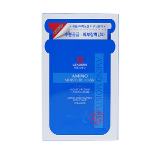 LEADERS 丽得姿韩国补水面膜 美蒂优水库面膜 氨基酸保湿10片