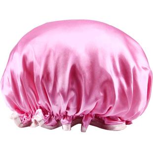 洗澡头罩浴帽女款防水可爱发帽防油烟帽大人长发洗头套头帽子免湿