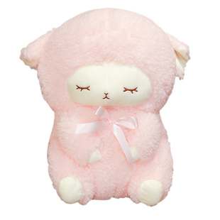 【波比熊】新款创意睡梦羊公仔可爱绵羊毛绒玩偶送男女生生日礼物