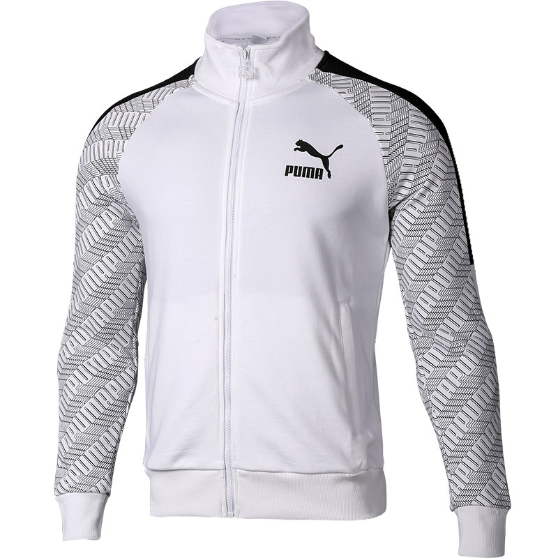 PUMA/彪马 T7 Track Jacket AOP TR 针织休闲立领运动外套长裤