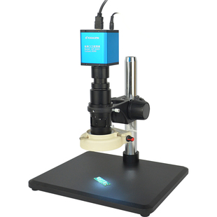 高品GP-450H/460H自动对焦电子显微镜专业1400万像素高清数码相机工业CCD放大检测钟表手机维修视频拍摄拍照