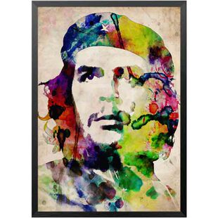 切格瓦拉装饰画抽雪茄酒店壁画客厅背景墙办公室书房古巴人物挂画