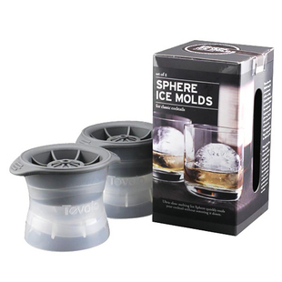 酒吧传奇 出口美国威士忌圆冰球模具 ICE BALL制冰球礼盒装食品级