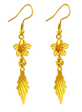 镀金女手链手镯耳钉项链婚庆色