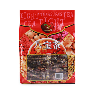 八宝茶宁夏特产银川回茗堂秘制玫瑰酱盖碗茶880g袋装三炮台养生茶