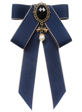 新品女生裙装白色酒店物业领结