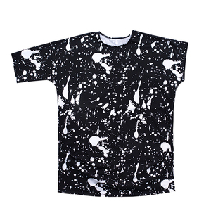 女童中长款连衣裙日系斑点连衣裙夏季新款纯棉原创童装