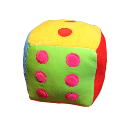 【疯抢】色子骰子抱枕毛绒玩具
