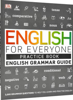 现货 人人学英语语法练习册 英文原版 English for Everyone English Gramm