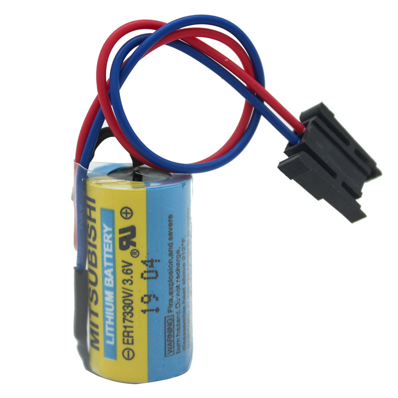 三菱 ER17330V 3.6V A6BAT MR-BAT PLC 三菱伺服系统 工控锂电池
