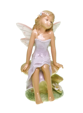 雅致英国陶瓷蝴蝶花仙子乔迁礼品