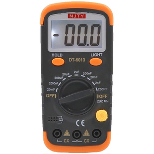 天宇DT6013数字电容表专用高精度全自动测解电容容量检测表测试仪