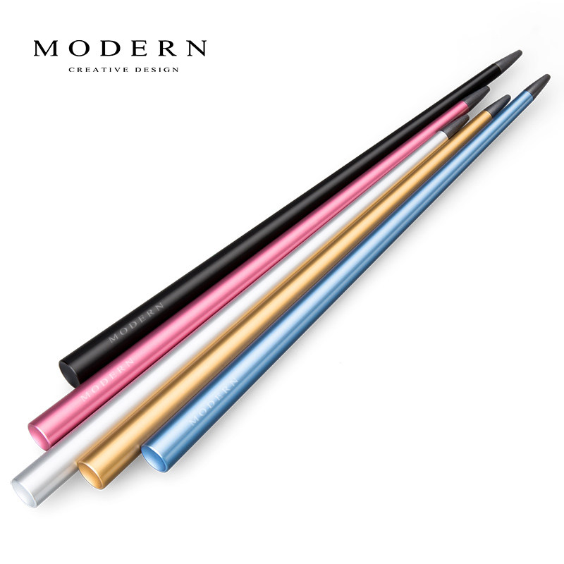 德国MODERN永恒系列不用墨水的笔老不死笔金属笔画画书写铅笔礼物