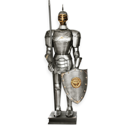 中世纪欧洲兵人罗马骑士铠甲摆饰