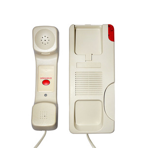 比特酒店 家庭浴室防水电话机 电梯壁挂电话 一键呼叫紧急电话机