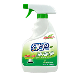 绿伞油烟净500g*2瓶油污清洁剂香型不呛人强力油烟机免拆清洗剂