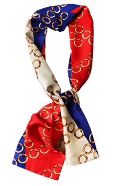 新丝缎领巾春夏百搭仿真丝巾