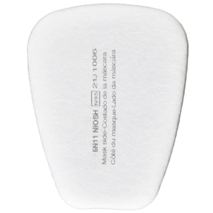 迈盾6N11 KN95过滤棉 盖子通用 5N11cn过滤棉 防毒面具 MD602配件