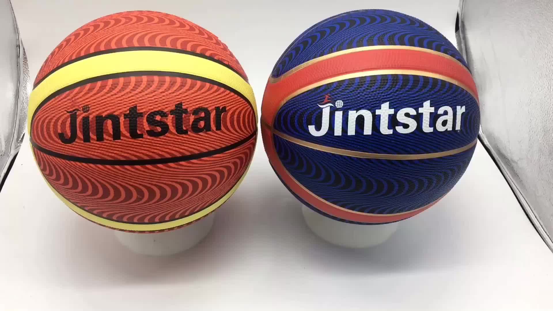 Wholesale Custom Print Promotional Toy Ball Rubber Mini Basketball Ball