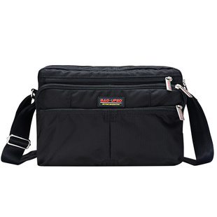 BODYSAC新款时尚单肩包韩版男士背包百搭斜挎腰包生意收钱包休闲