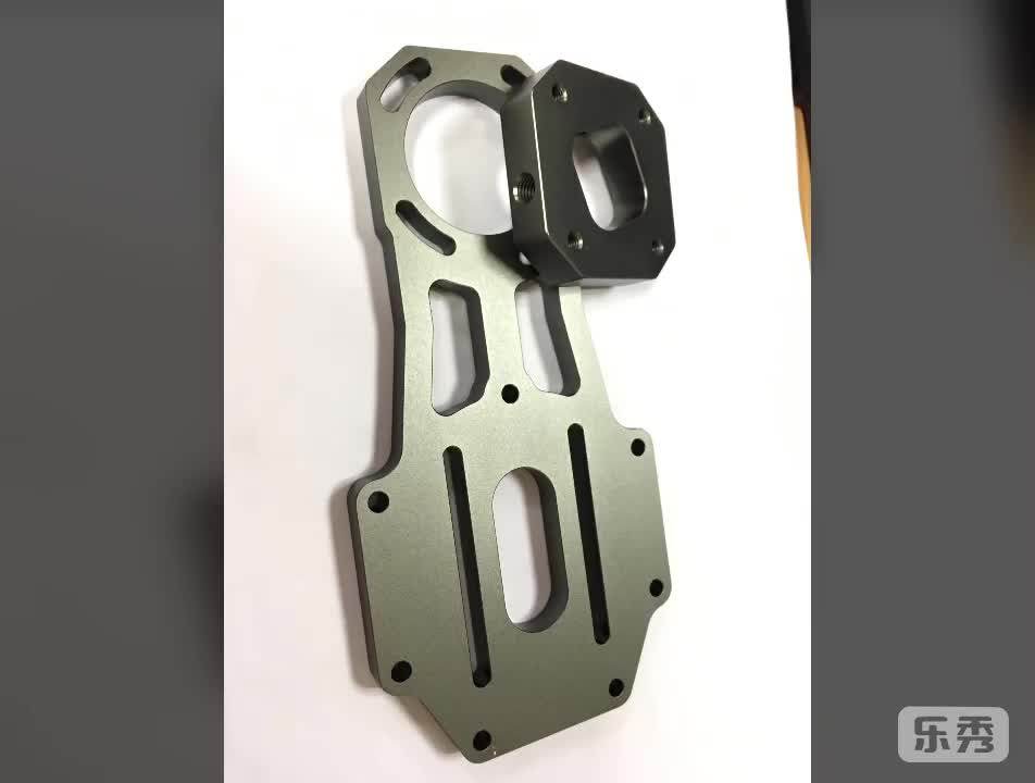 Cnc Milling Service Black Anodized Aluminum Camera Housing Case Lens