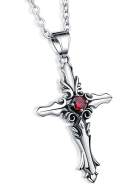 男士挂件吊坠钛钢十字架