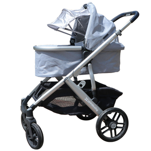 Uppababy Vista/Cruz 婴儿车新生儿睡蓝 睡篮 提篮  二座位 雨罩