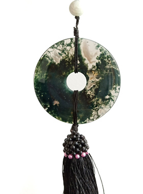 玛瑙挂件高档车内吊饰保平安玉髓