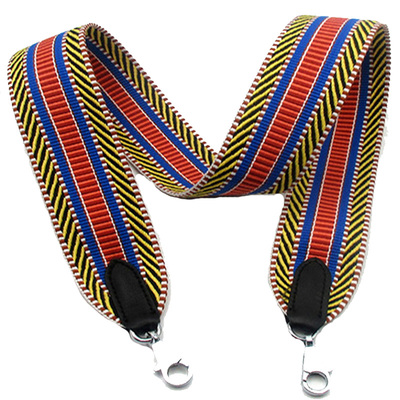 定制帆布宽肩带彩色背包挎包包包