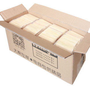整箱10cm*2.5mm加粗水果签小吃竹签木签一次性加粗加长牙签批 发