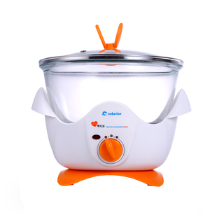 Delan/德朗 MD-01玻璃电炖锅预约炖汤锅砂锅煲汤养生锅大3L慢炖锅