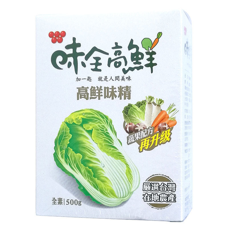 台湾高鲜味精500g进口素食佛家