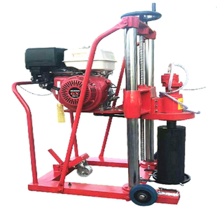 超轻型HZ-20型混凝土钻孔取芯机5.5/9/13马力钻芯机取样机柴钻头