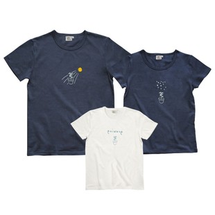 skov  阳光雨露  原创亲子装姐弟装T恤清新文艺母子短袖六一礼物