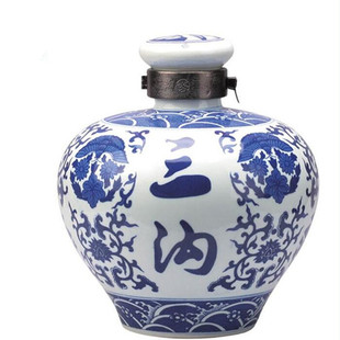 三沟白酒 三沟陈窖酒50度5L浓香型坛酒礼品酒纯粮食白酒整箱特价