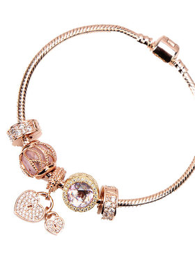 韩版学生甜美风森系姐妹水晶手链