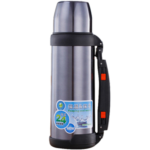 米粒 304不锈钢真空保温壶户外旅行家用保温杯暖大容量车载水壶