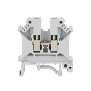 UK5N接线端子威客4mm平方电压导轨式快速连接纯铜阻燃型100片一盒