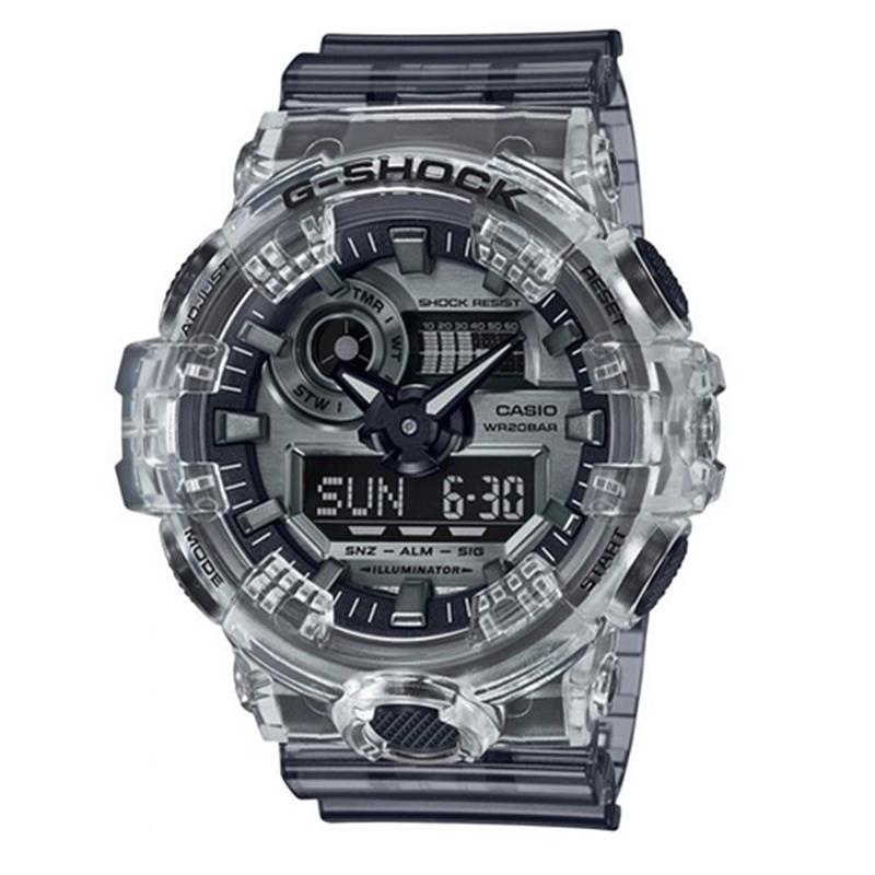 卡西欧Casio G-SHOCK雾霾蓝腕表可连接手机冰刃男女表GBA800UC-2A