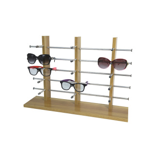 包邮三排桌摆眼镜道具货架墨镜展架展示架太阳镜陈列架收纳架